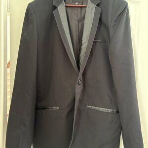 Guess Men's Classic Black Blazer